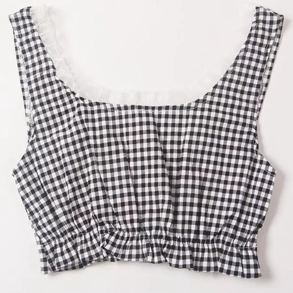 'Alina' Crop Top - Picture 2 of 7